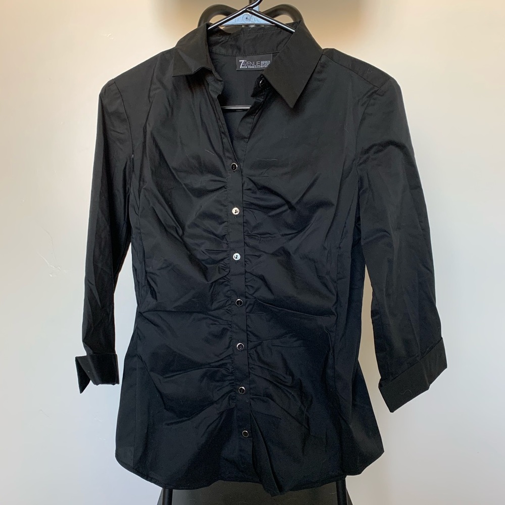 Half Sleeve Button-down Shirt